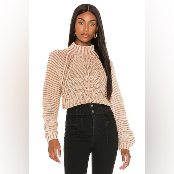 Free People Sweetheart Sweater in Sand Castle Size XS - Picture 1 of 6